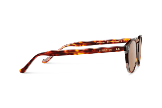 Portofino / Tortoise Red + Dark Brown Lens