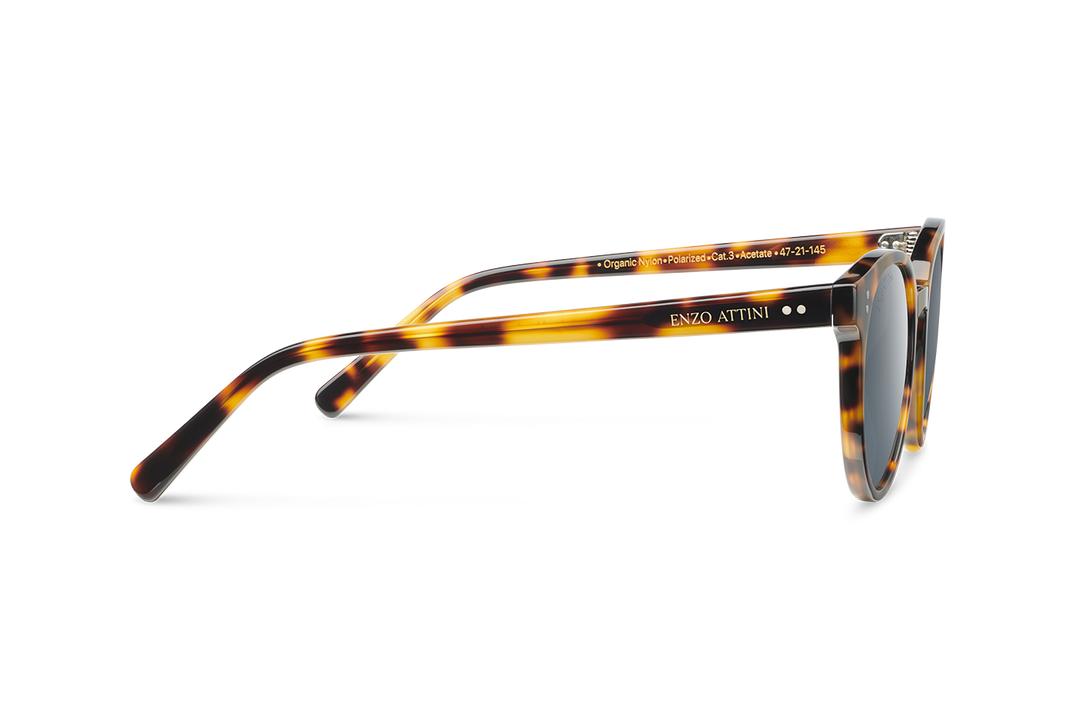 Murano / Tortoise Red + Dark Black Lens.