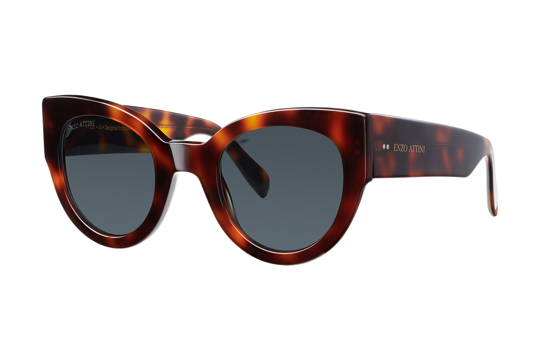 Trulli / Tortoise Red + Dark Black Lens.