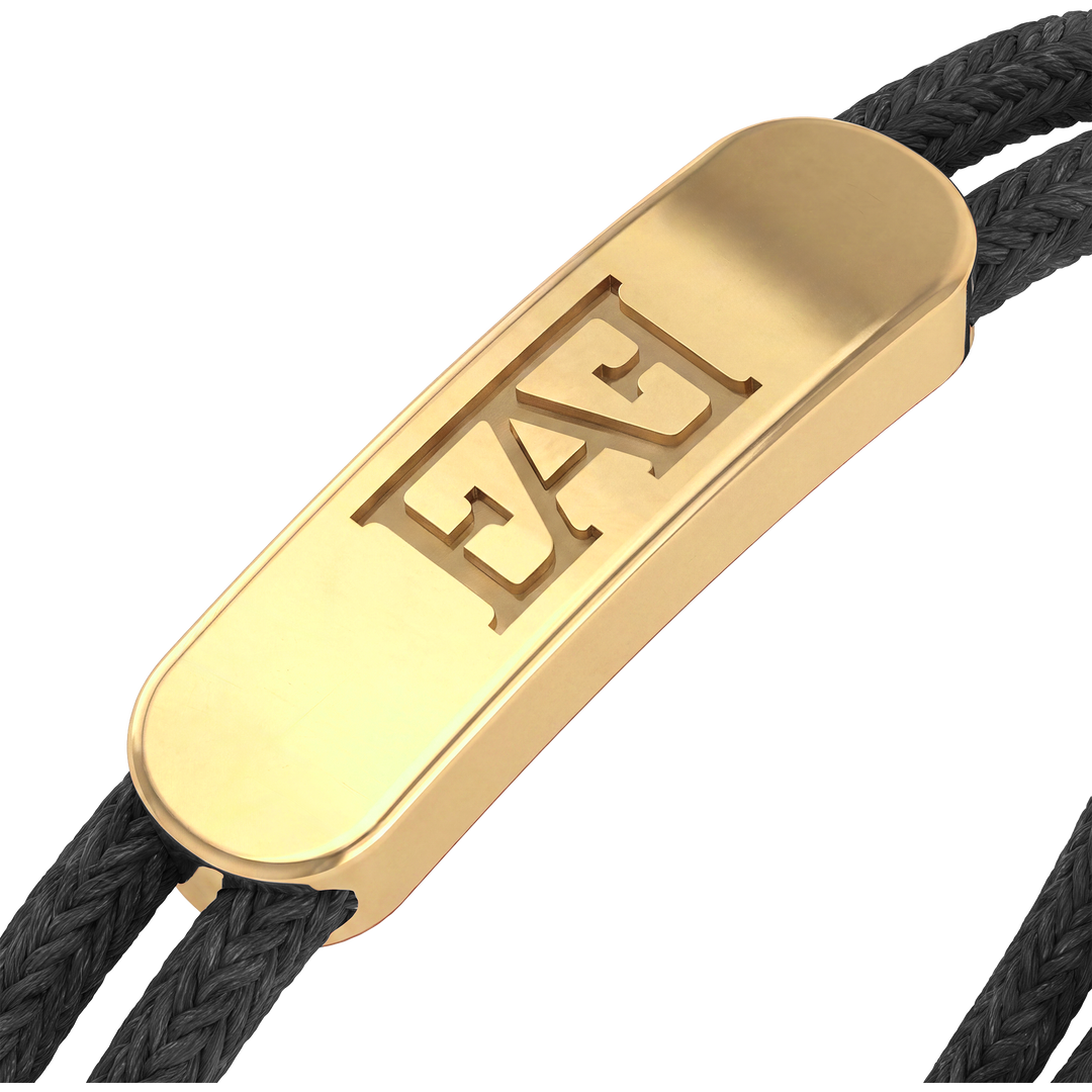 Movement Cord Bracelet / Black Color