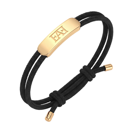 Movement Cord Bracelet / Black Color