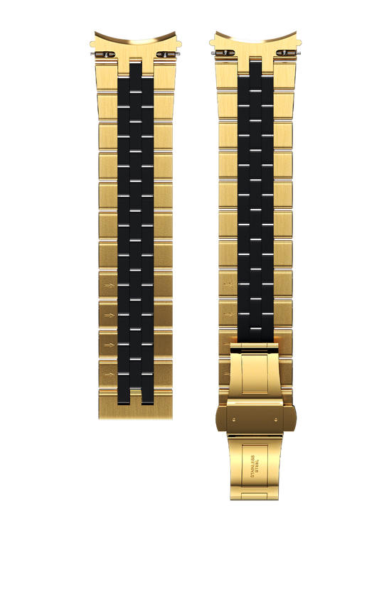 President bracelet, Gold- Black