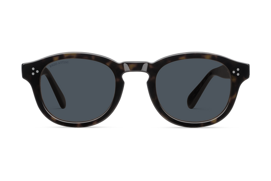 il Pantheon / Dark Tortoise Red + Black Lens.