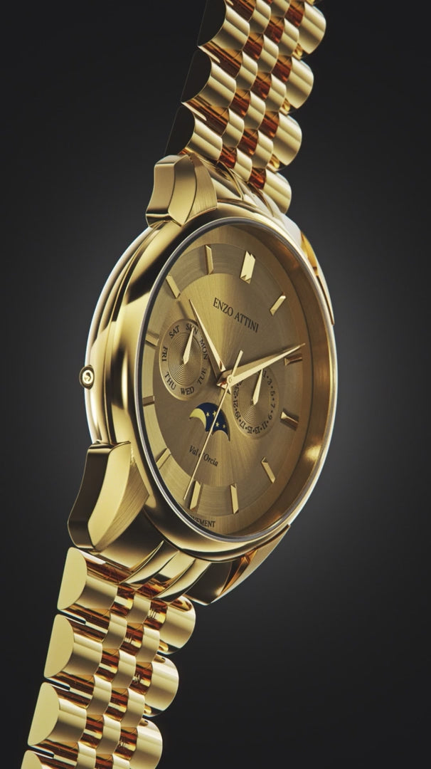 Val d'Orcia - President Bracelet / Swiss Movement.