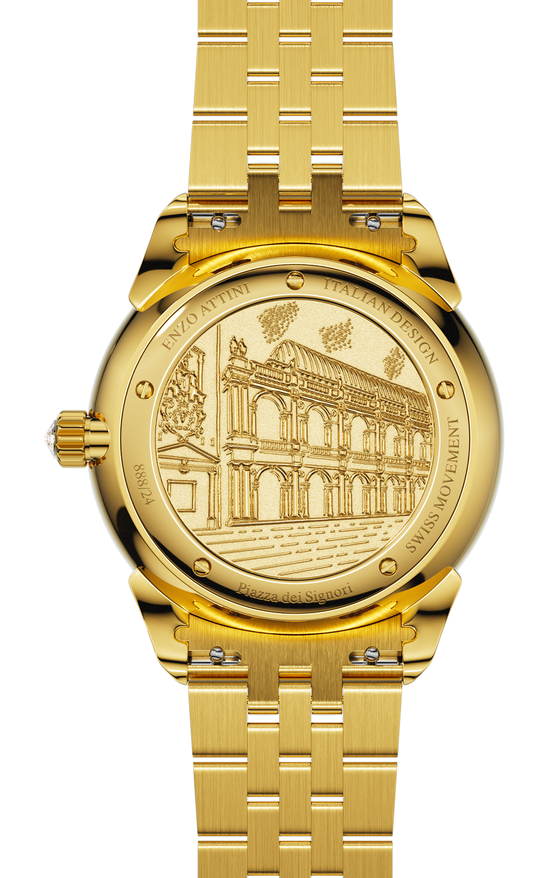 NEW Piazza dei Signori - President Bracelet / Swiss Movement