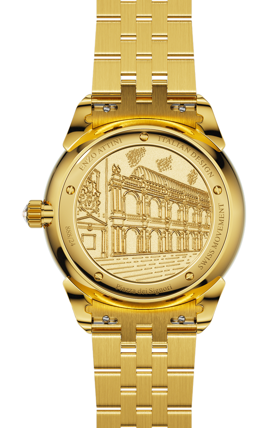 NEW Piazza dei Signori - President Bracelet / Swiss Movement