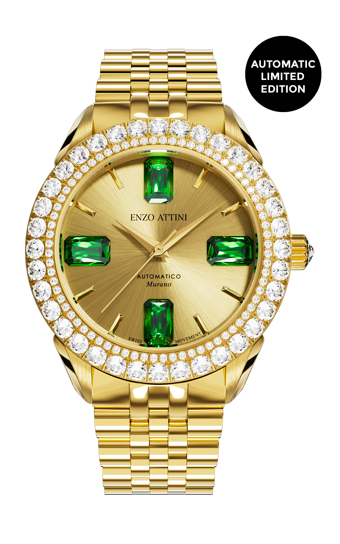 Automatic swiss movement outlet