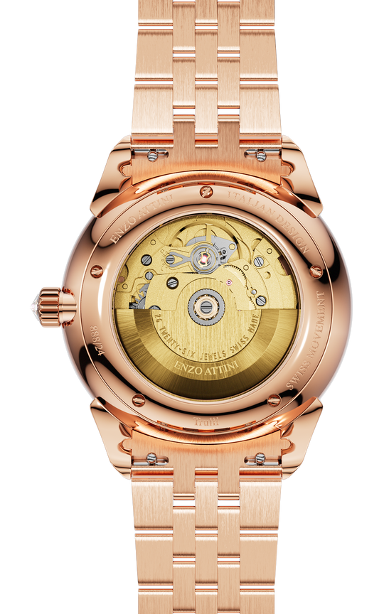 "Trulli" Automatico- Bracciale Presidenziale / Movimento Svizzero.