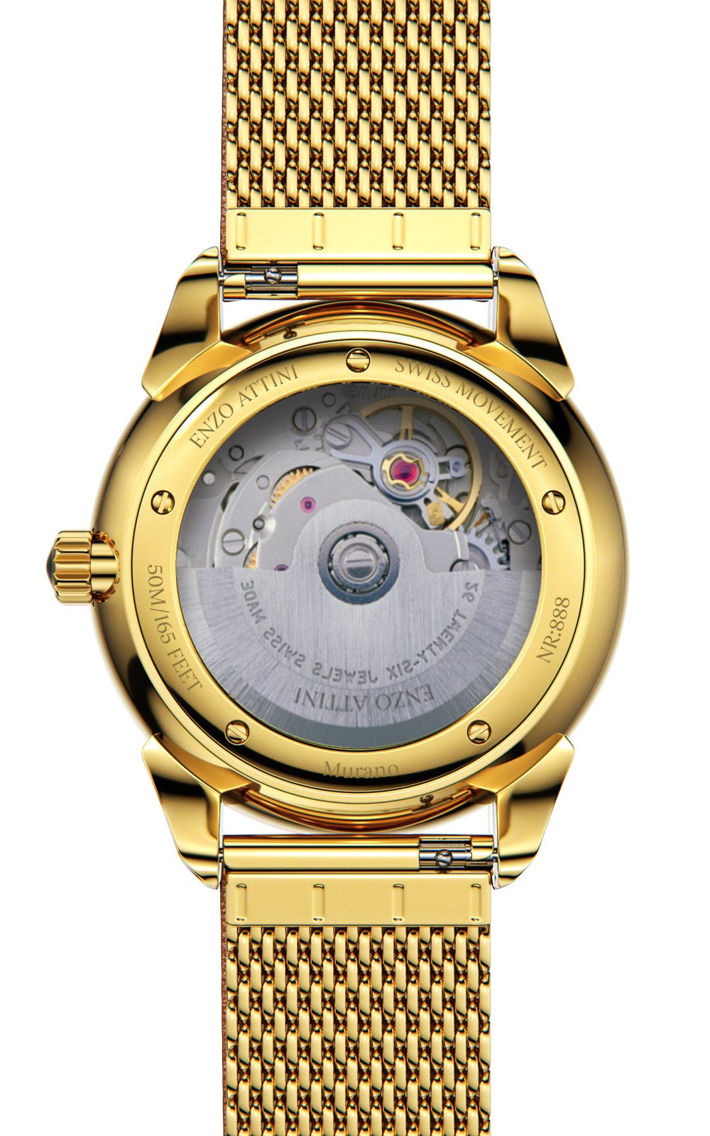 Murano Automatic, Venezia / Swiss Movement. - enzoattini.com