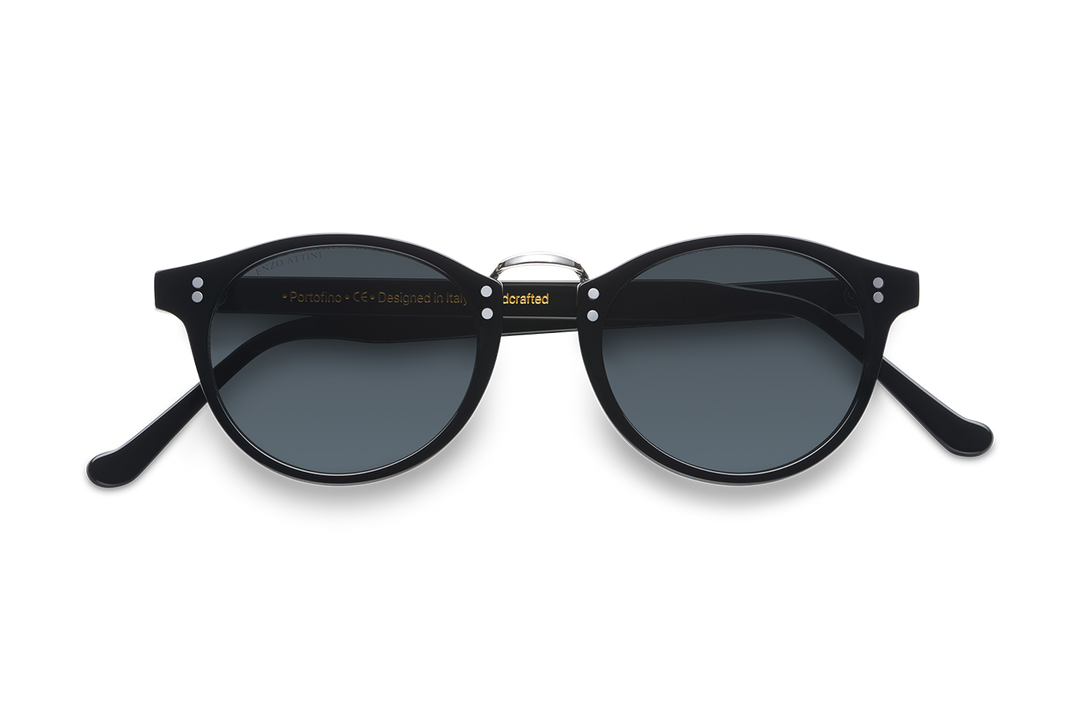 Portofino / Black + Dark Black Lens.