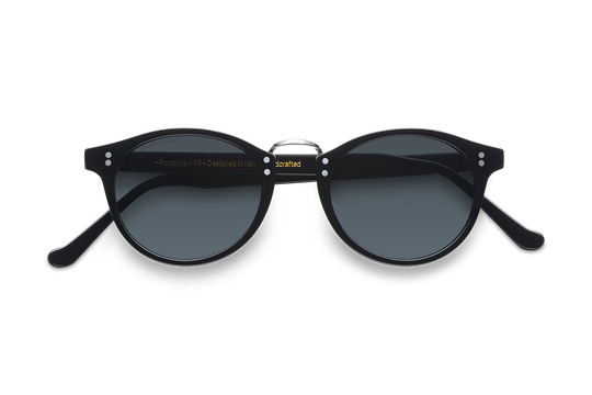 Portofino / Black + Dark Black Lens.