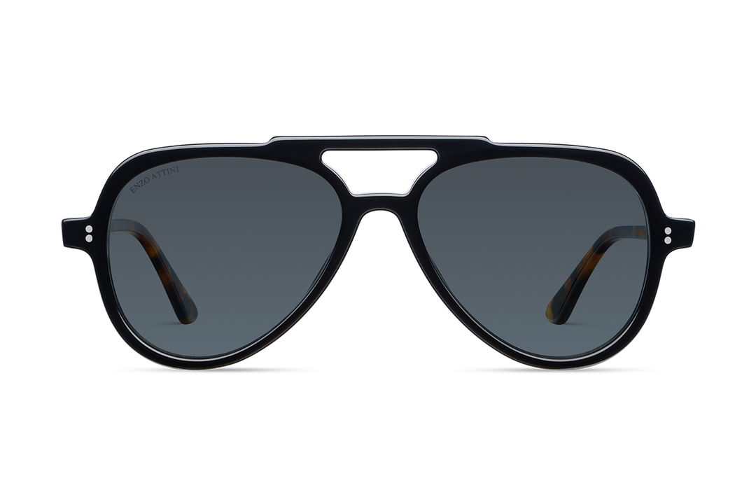 Dark black lens sunglasses online